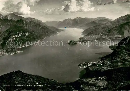 AK / Ansichtskarte Bellagio_Lago_di_Como_IT Fliegeraufnahme  