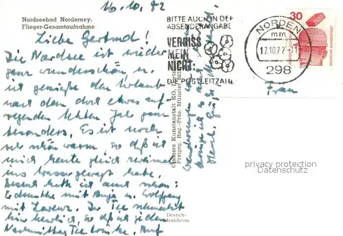 AK / Ansichtskarte Norderney_Nordseebad Fliegeraufnahme  Norderney_Nordseebad