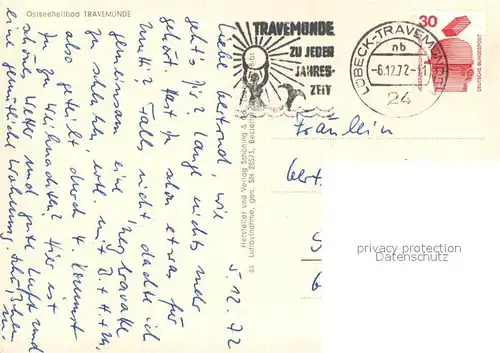 AK / Ansichtskarte Travemuende_Ostseebad Yachthafen mit Dreimaster Segelschiff Fliegeraufnahme  Travemuende_Ostseebad
