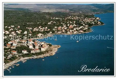 AK / Ansichtskarte Brodarice_Sibenik Fliegeraufnahme  