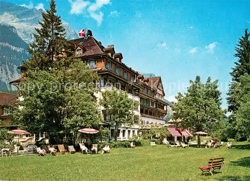 AK / Ansichtskarte Kandersteg_BE Hotel Ritter Grand Hotel Victoria Kandersteg_BE