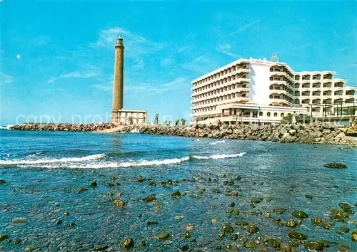 AK / Ansichtskarte Maspalomas_Gran_Canaria Faro y Hotel Faro 