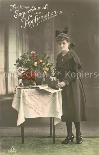 AK / Ansichtskarte Foto_PH_Nr. Nr.4930 5 Segenswunsch zur Konfirmation Foto_PH_Nr.
