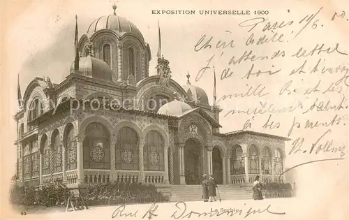 AK / Ansichtskarte Exposition_Universelle_Paris_1900 La Serbie  