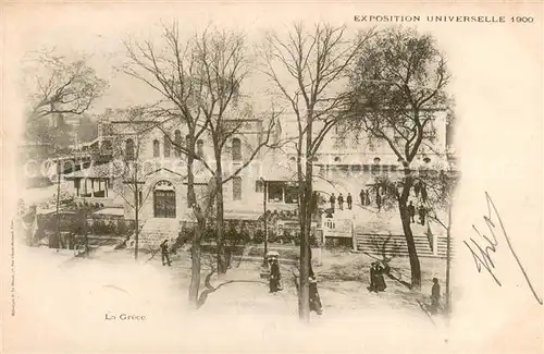 AK / Ansichtskarte Exposition_Universelle_Paris_1900 La Grece 