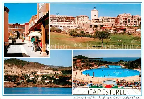 AK / Ansichtskarte Agay_Var Cap Esterel Pierre et Vacances Credit Agricole Piscine Agay_Var