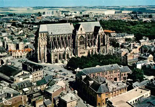 AK / Ansichtskarte Saint Quentin_02 Vue aerienne La Basilique 