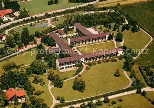 AK / Ansichtskarte Soecking_Starnberg Kursanatorium fuer Kriegsblinde Fliegeraufnahme Soecking_Starnberg