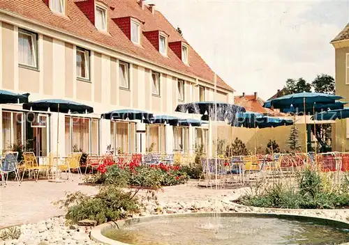 AK / Ansichtskarte Deidesheim Reichsrat von Buhl Hotel Kaffeeterrasse Deidesheim