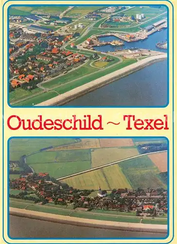 AK / Ansichtskarte Oudeschild Texel Fliegeraufnahmen 