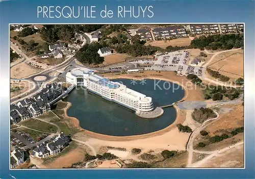 AK / Ansichtskarte Arzon_56 Institut de Thalassotherapie Louison Bobel et lHotel Miramar Vue aerienne 