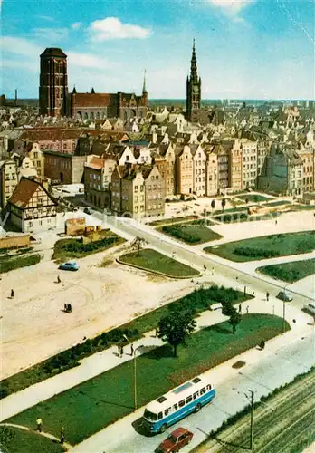 AK / Ansichtskarte Gdansk_Danzig_PL Widok od strony alei Leningradzkiej Fliegeraufnahme 