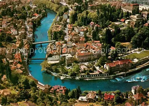 AK / Ansichtskarte Baden__AG Fliegeraufnahme 