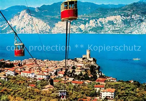 AK / Ansichtskarte Malcesine_Lago_di_Garda Funivia del M Baldo  Malcesine_Lago_di_Garda
