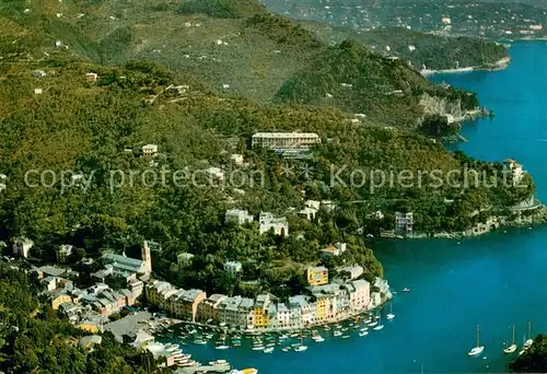 AK / Ansichtskarte Portofino_Liguria Fliegeraufnahme Portofino Liguria