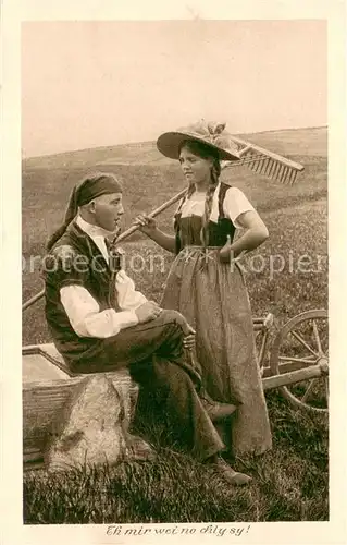 AK / Ansichtskarte Landwirtschaft Kupderdruck Nr.9033 Eh mir weino ekliy sy 