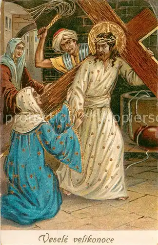 AK / Ansichtskarte Jesus Vesele velikonoce 