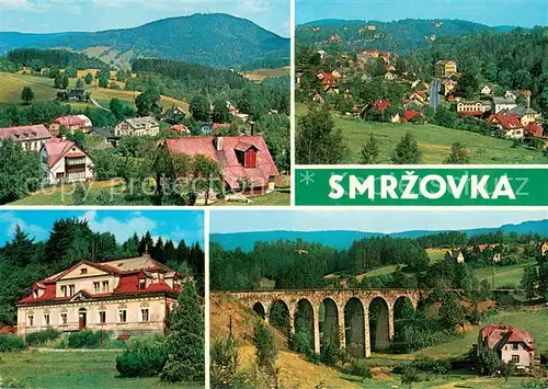 AK / Ansichtskarte Smrzovka_Morchenstern_CZ Mestecko textilnim a sklarskym prumyslem Letni a zimni turisticke stredisko 