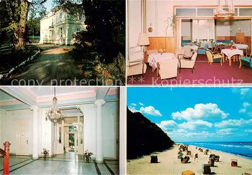 AK / Ansichtskarte Daenisch Nienhof Kriegsblinden Erholungsheim Schloss am Meer Daenisch Nienhof