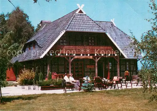 AK / Ansichtskarte Fintel Restaurant Finteler Landhaus Terrasse Fintel