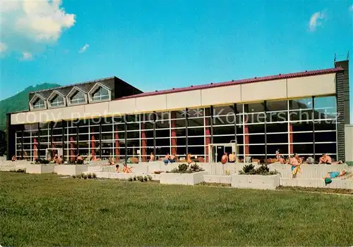 AK / Ansichtskarte Ruhpolding Wellen Hallenbad der Alpen Ruhpolding