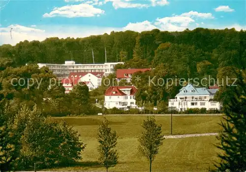 AK / Ansichtskarte Bad_Salzhausen Blick zum Sanatorium Am Roemerwall Bad_Salzhausen
