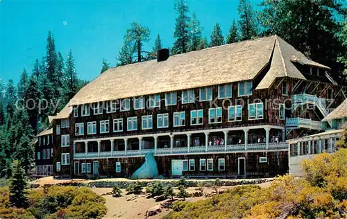 AK / Ansichtskarte Yosemite_National_Park Glacier Point Hotel 