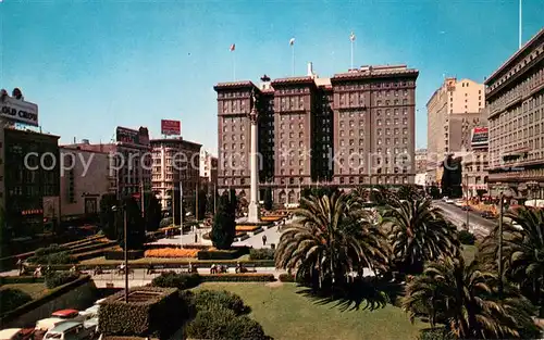 AK / Ansichtskarte San_Francisco_California St Francis Hotel Union Square 