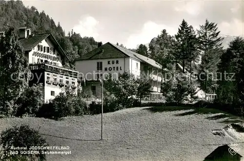 AK / Ansichtskarte Bad_Goisern_Salzkammergut Kurhotel Jodschwefelbad Bad_Goisern_Salzkammergut