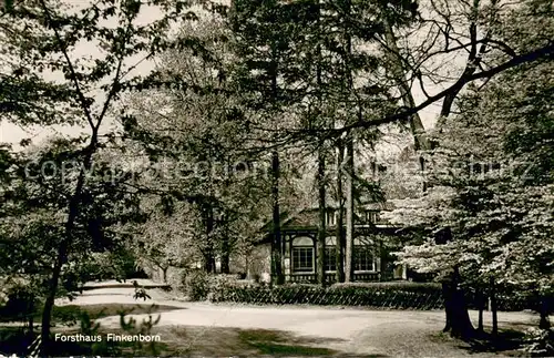 AK / Ansichtskarte Hameln_Weser Forsthaus Finkenborn im Kluetwalde Hameln Weser