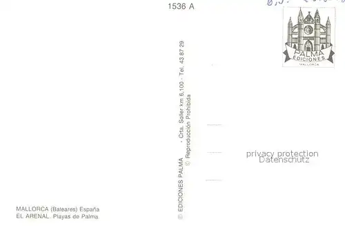 AK / Ansichtskarte El_Arenal_Mallorca_ES Riu Bali 
