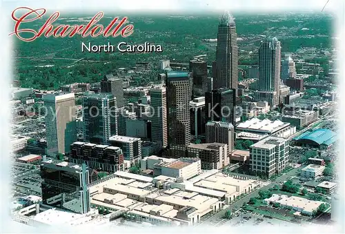 AK / Ansichtskarte Charlotte_North_Carolina Fliegeraufnahme 