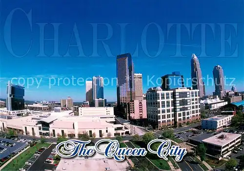 AK / Ansichtskarte Charlotte_North_Carolina The Queen City 