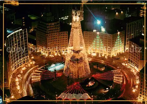AK / Ansichtskarte Christmas The Soldiers and Sailors Monument Christmas