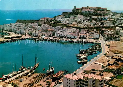 AK / Ansichtskarte Ibiza_Islas_Baleares Puerto Vista aerea Ibiza_Islas_Baleares