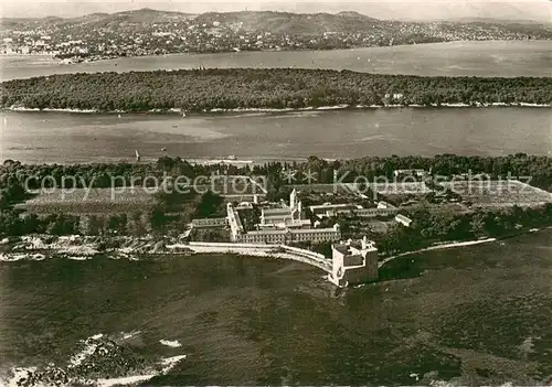 AK / Ansichtskarte Cannes_06 Fliegeraufnahme Abbaye de N D Lerins 