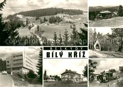AK / Ansichtskarte Bily_Kriz Weisses Kreuz Teilansichten 
