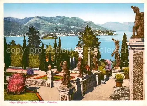 AK / Ansichtskarte Isola_Bella_Lago_Maggiore Gruenanlage Isola_Bella_Lago_Maggiore