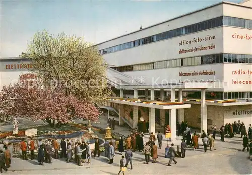 AK / Ansichtskarte Milano Platz der Nationen Halle d. Elektrotechnik Milano