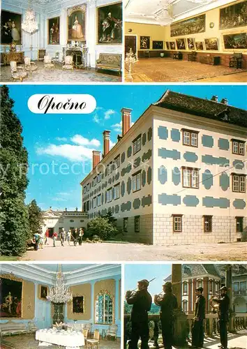 AK / Ansichtskarte Opocno_CZ Teilansichten Gothic 