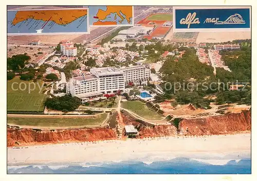 AK / Ansichtskarte Albufeira_PT Fliegeraufnahme Hotel Alfa Mar 