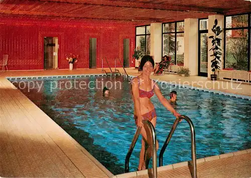 AK / Ansichtskarte Bad_Lauterberg Kneipp Sanatorium Muehl Hallenbad Bad_Lauterberg