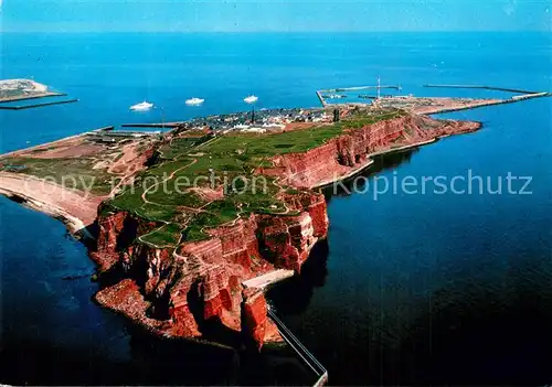 AK / Ansichtskarte Helgoland Fliegeraufnahme Helgoland