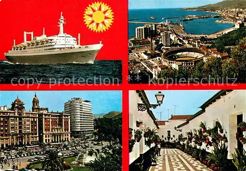 AK / Ansichtskarte Malaga_Andalucia Teilansichten Malaga_Andalucia