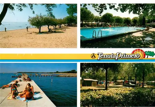 AK / Ansichtskarte Grado_Gorizia Tenuta Primero Camping Strand Pool Steg Grado Gorizia