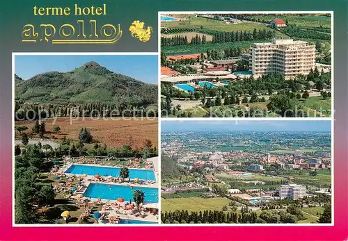 AK / Ansichtskarte Montegrotto_Terme Terme Hotel Apollo Thermalbad Luftbild Montegrotto Terme
