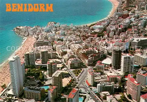 AK / Ansichtskarte Benidorm Vista aerea Benidorm