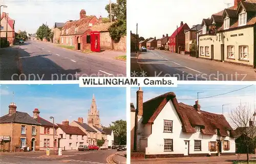 AK / Ansichtskarte Willingham_UK Partial views of the village 