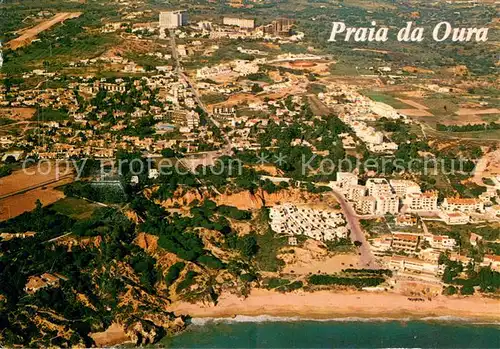 AK / Ansichtskarte Albufeira_PT Praia da Oura vista aerea 
