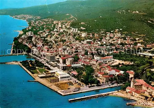 AK / Ansichtskarte Crikvenica_Kroatien Panorama Kuestenort Crikvenica Kroatien